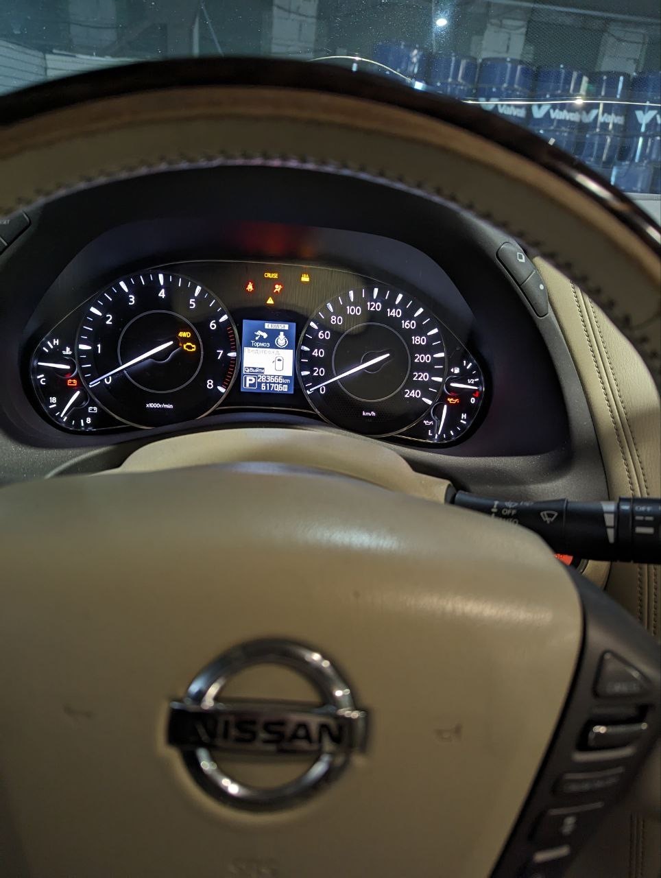 Фиксация пробега Nissan Patrol