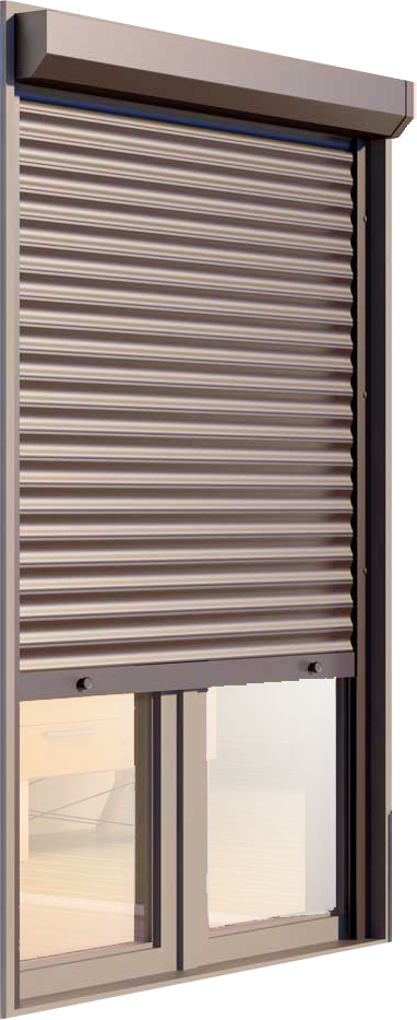 рольставни на двери