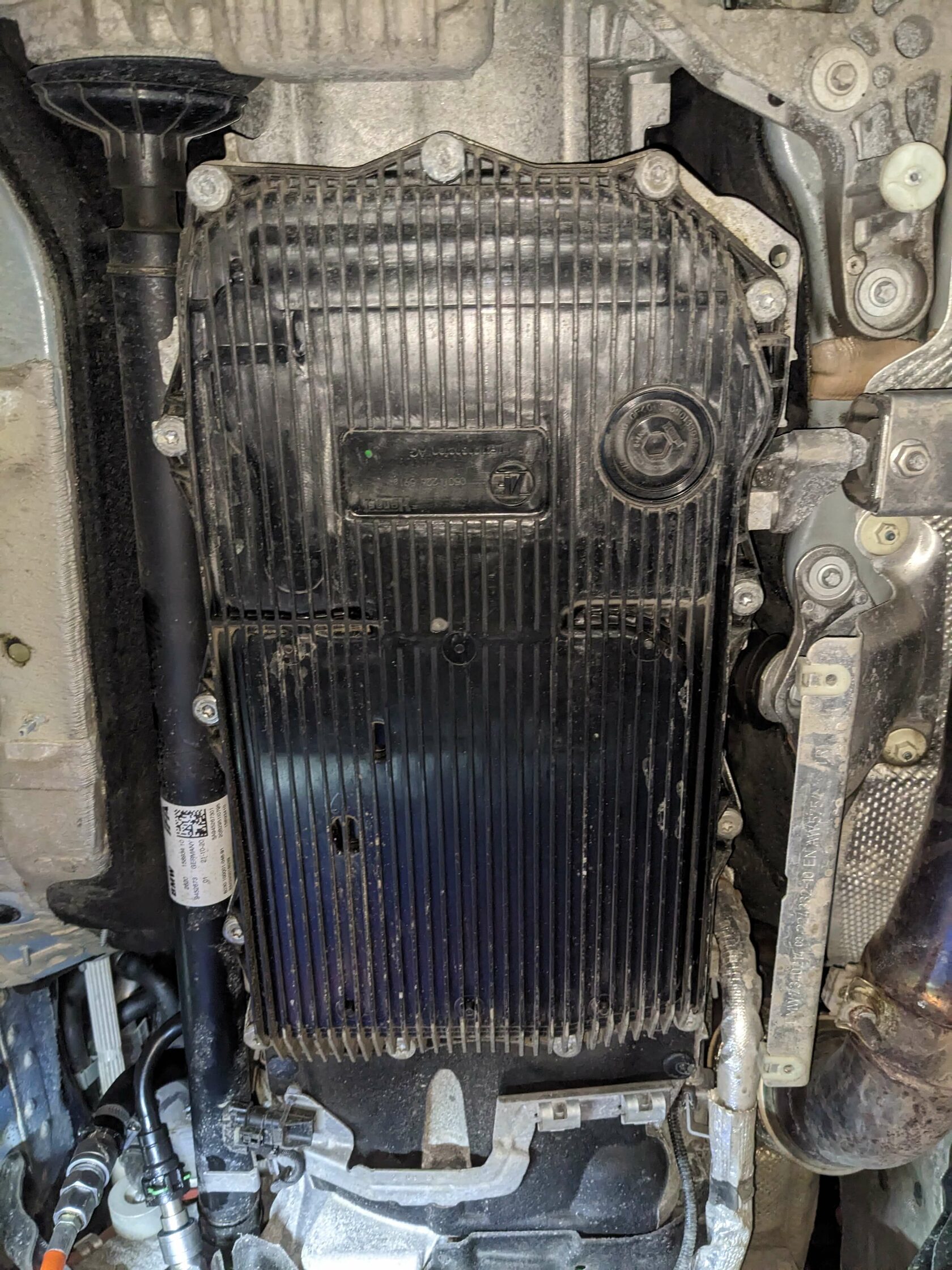 BMW 6 GT G32 аппаратная замена масла