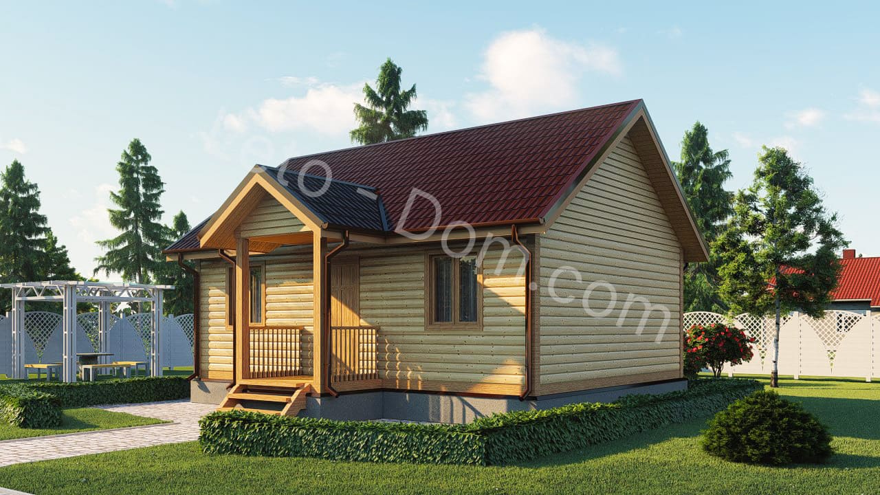 дом из бруса