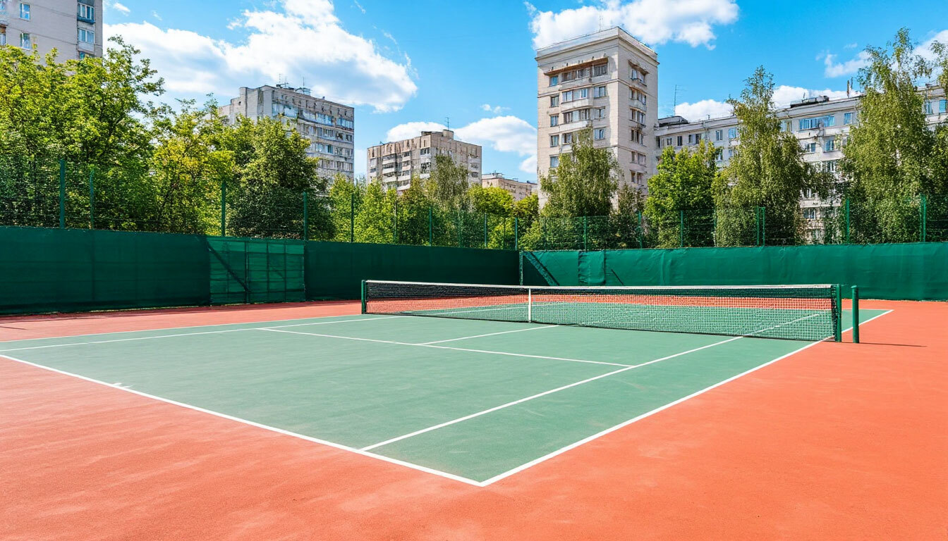 Корт теннисный Москва аренда