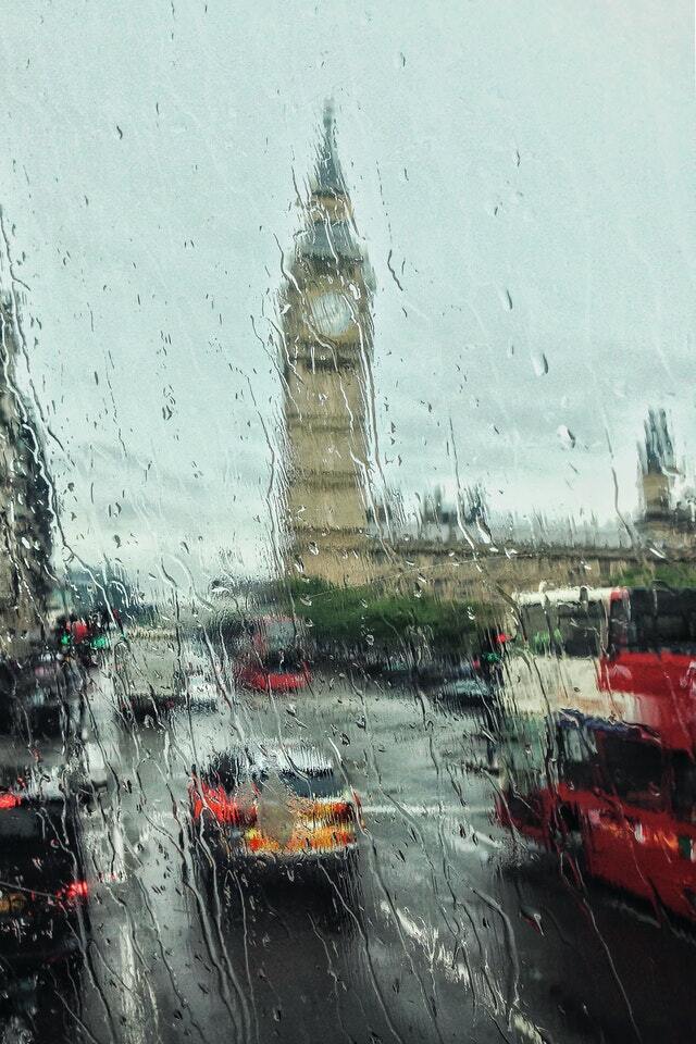 приметы про дождь в Лондоне