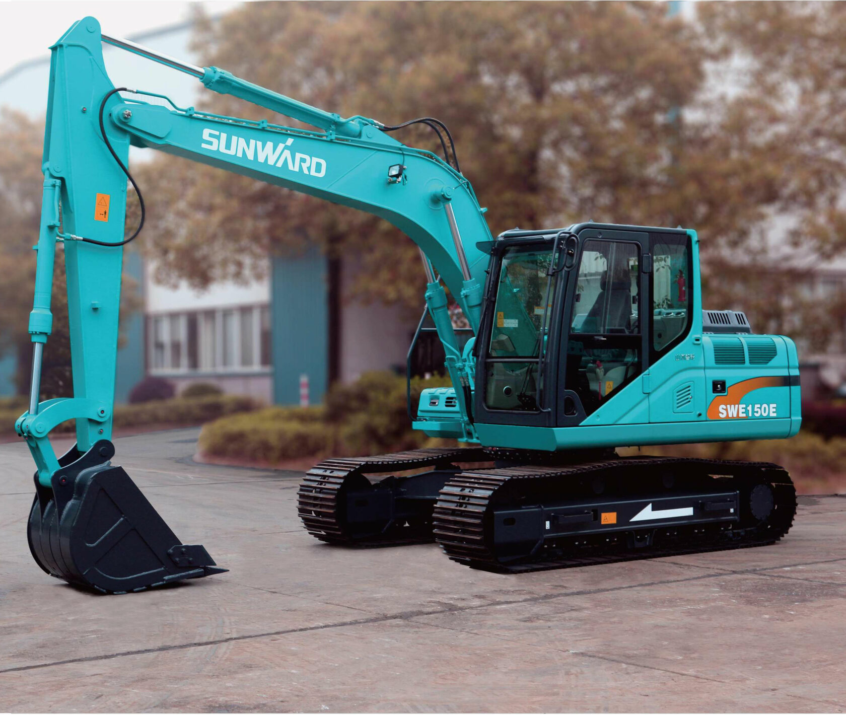 Экскаваторы Sunward SWE150 от ГК Вертикаль по всей России