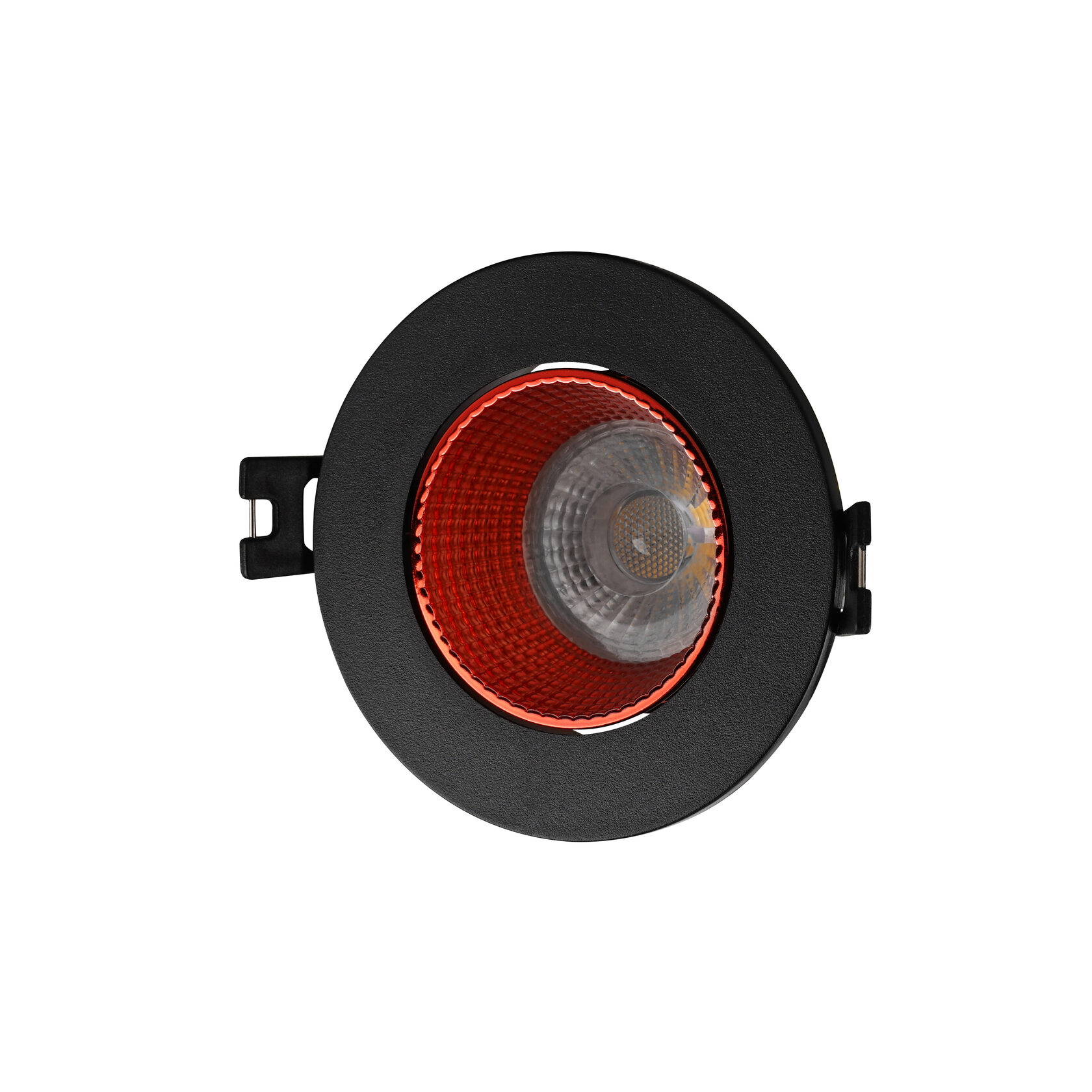 Встраиваемый светильник GU5.3 LED черный/красный пластик Denkirs DK3061-BK+RD DK3061-BK+RD