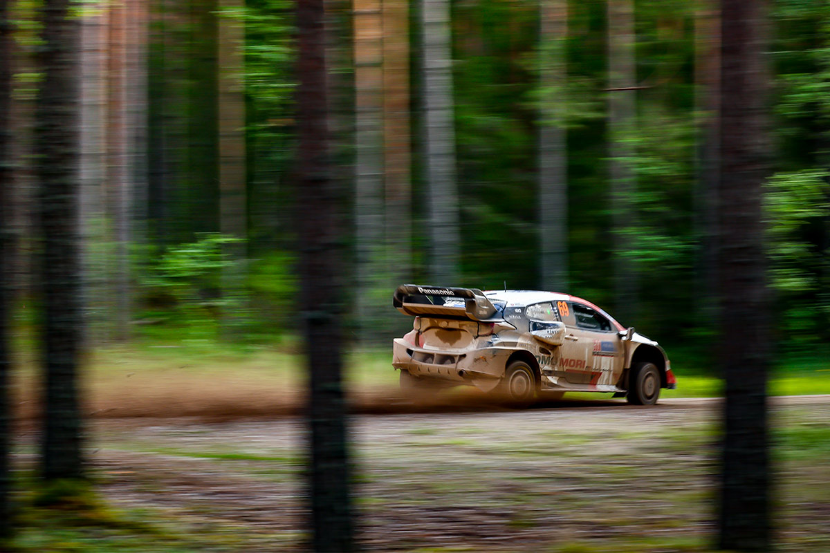 Калле Рованпера и Йонне Халттунен, Toyota GR Yaris Rally1, ралли Эстония 2022