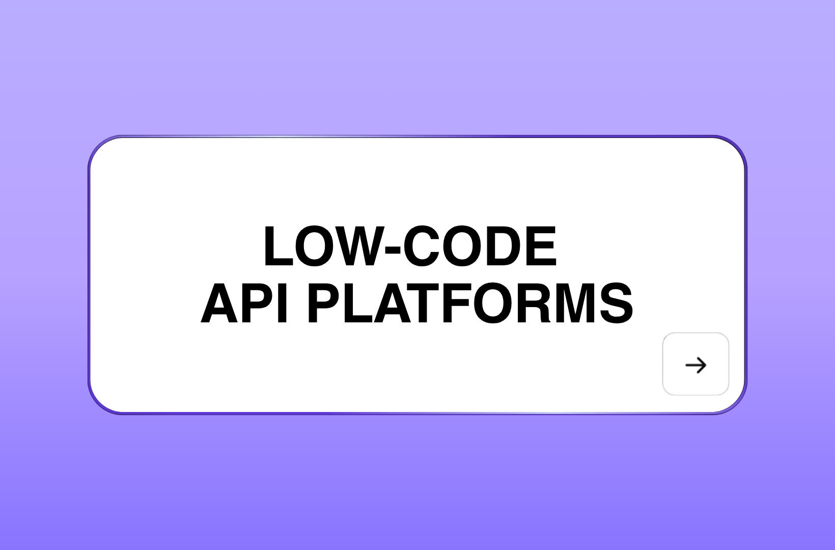 low-code-API-platforms