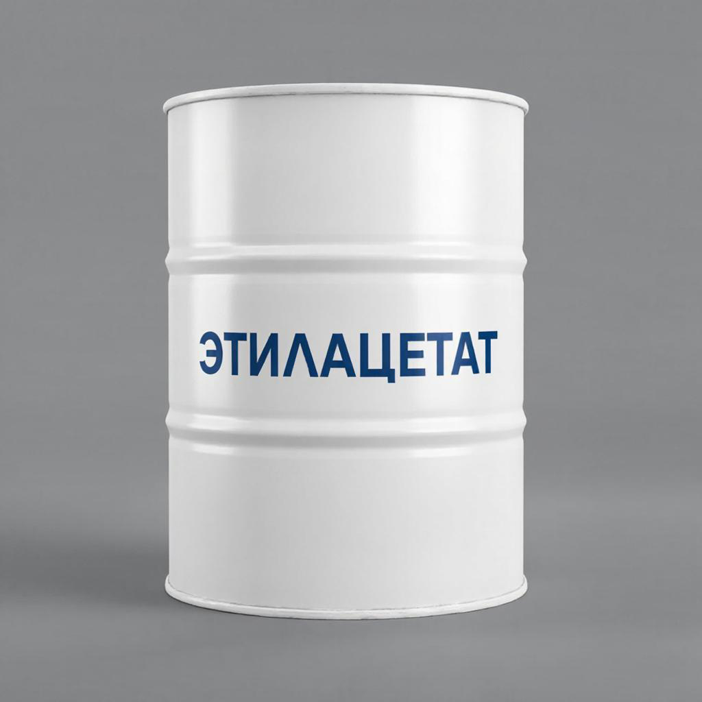 Этилацетат в бочке