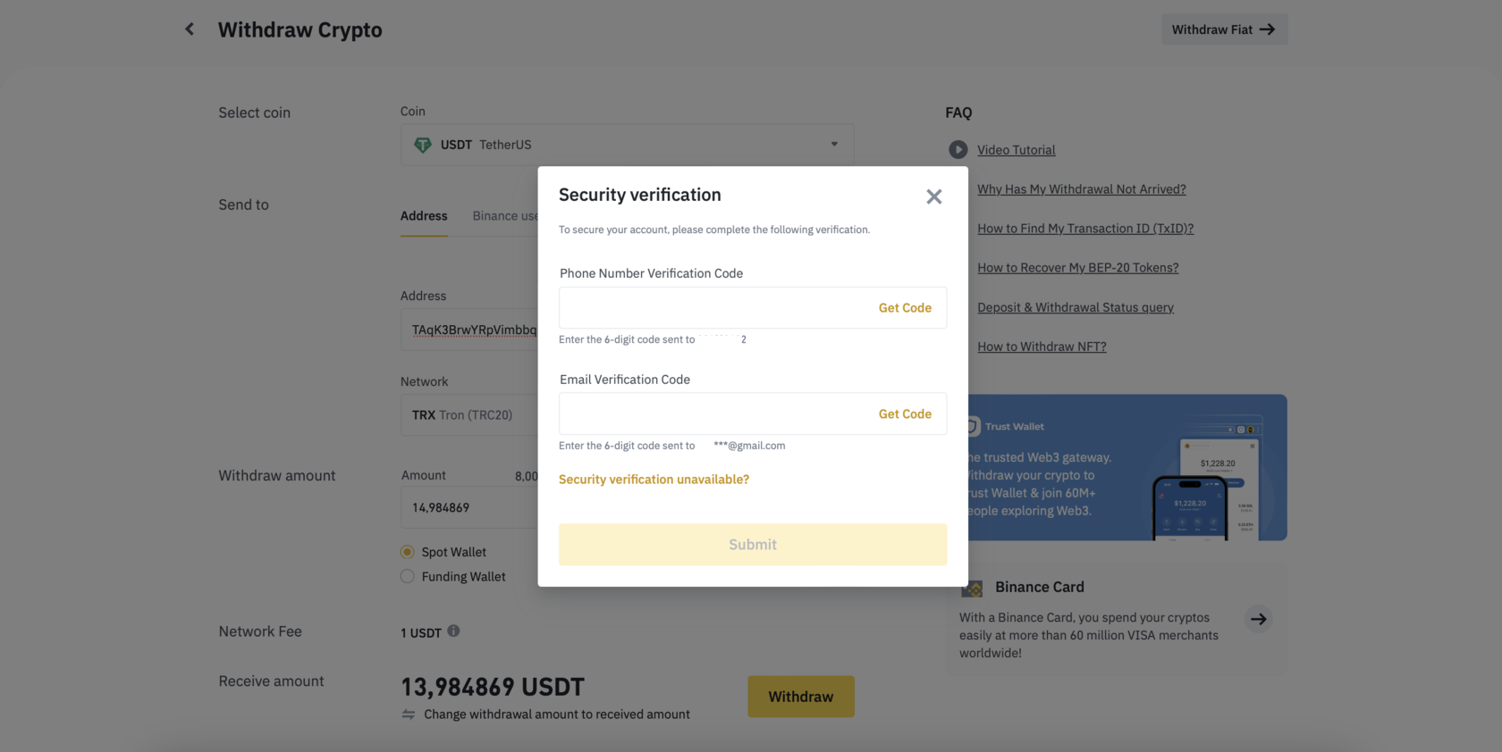 How To Transfer Cryptocurrencies Between Binance And ByBit