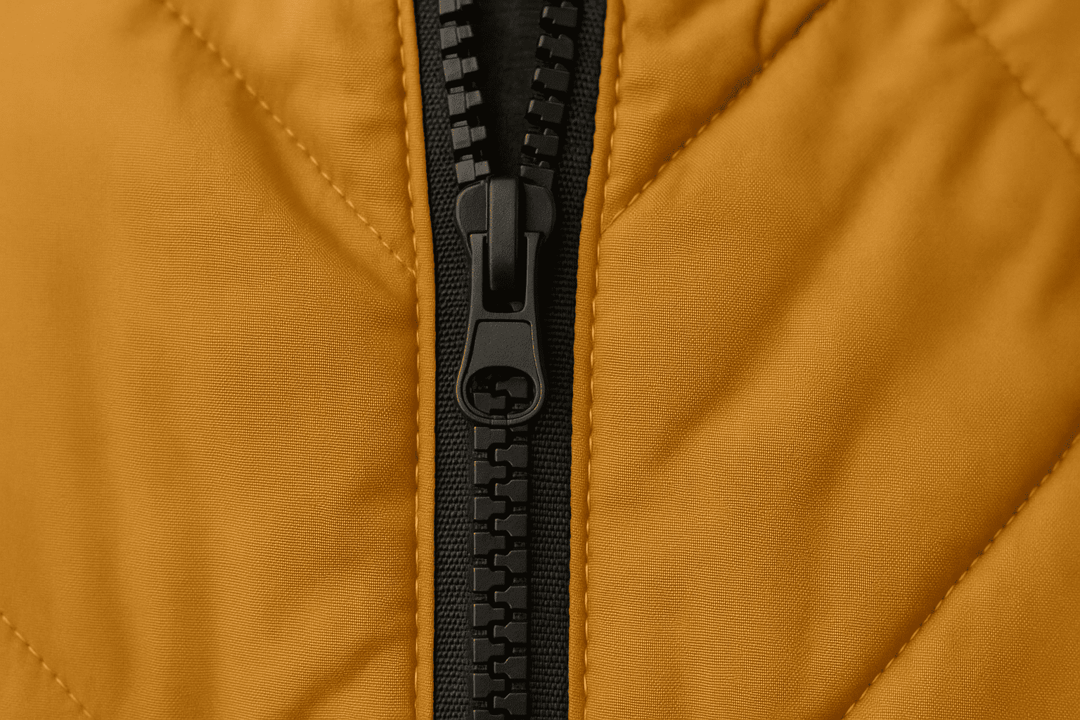 Kaksisuuntainen vetoketju pitkään takkiin