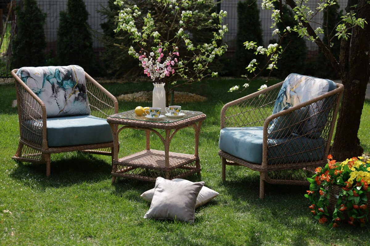 Мебель из ротанга для сада и террасы от Malacca