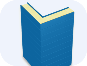 Купить угловые сэндвич-панели