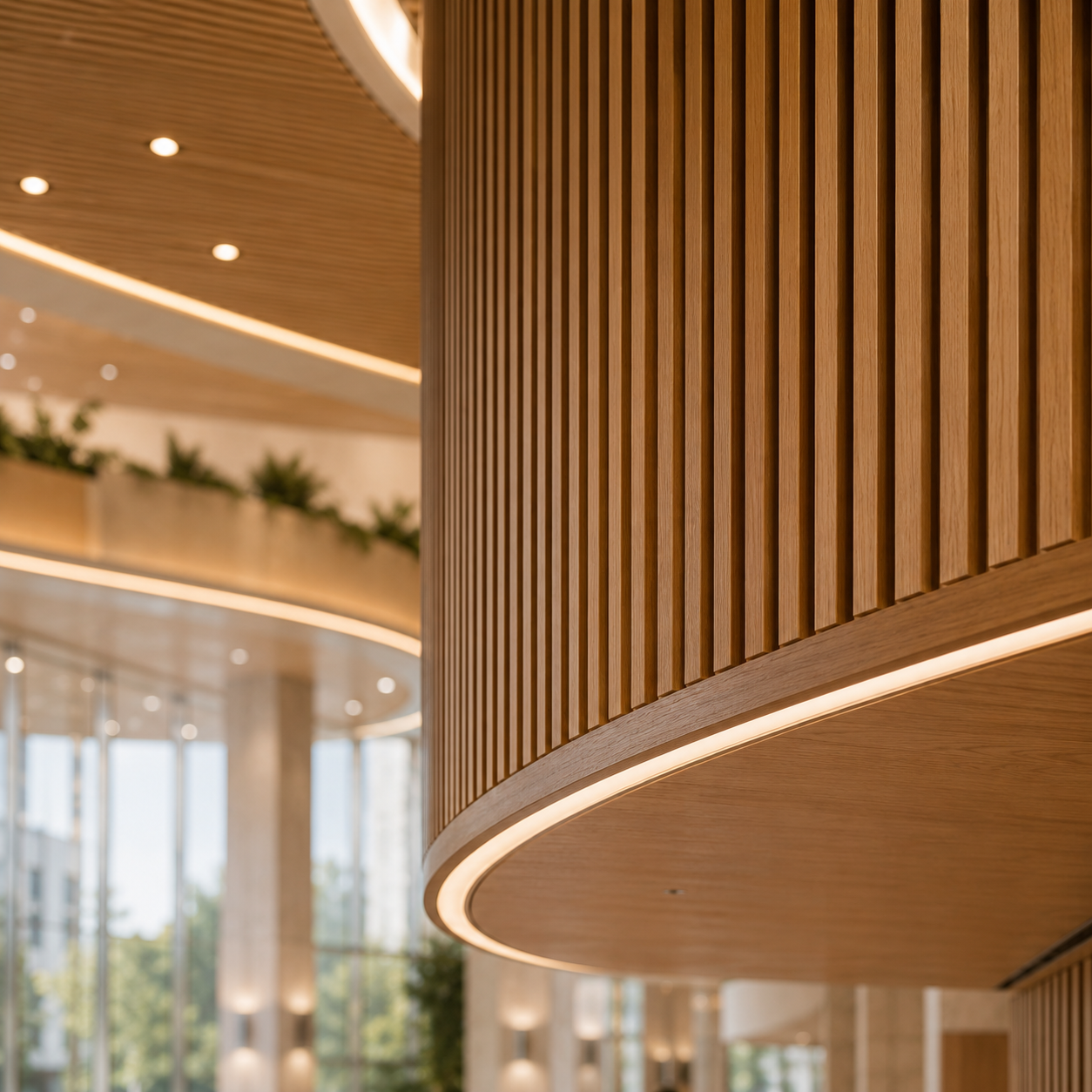 Wood material detail