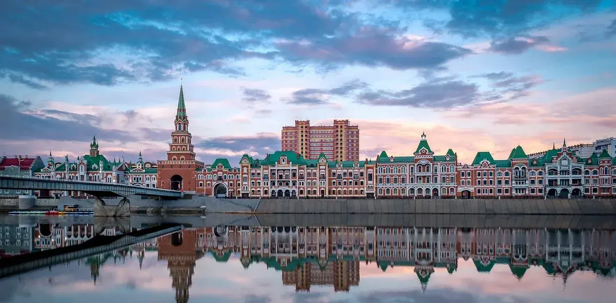 Раифский монастырь зимой