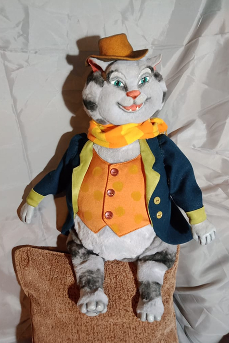 театральная кукла "Кот"
