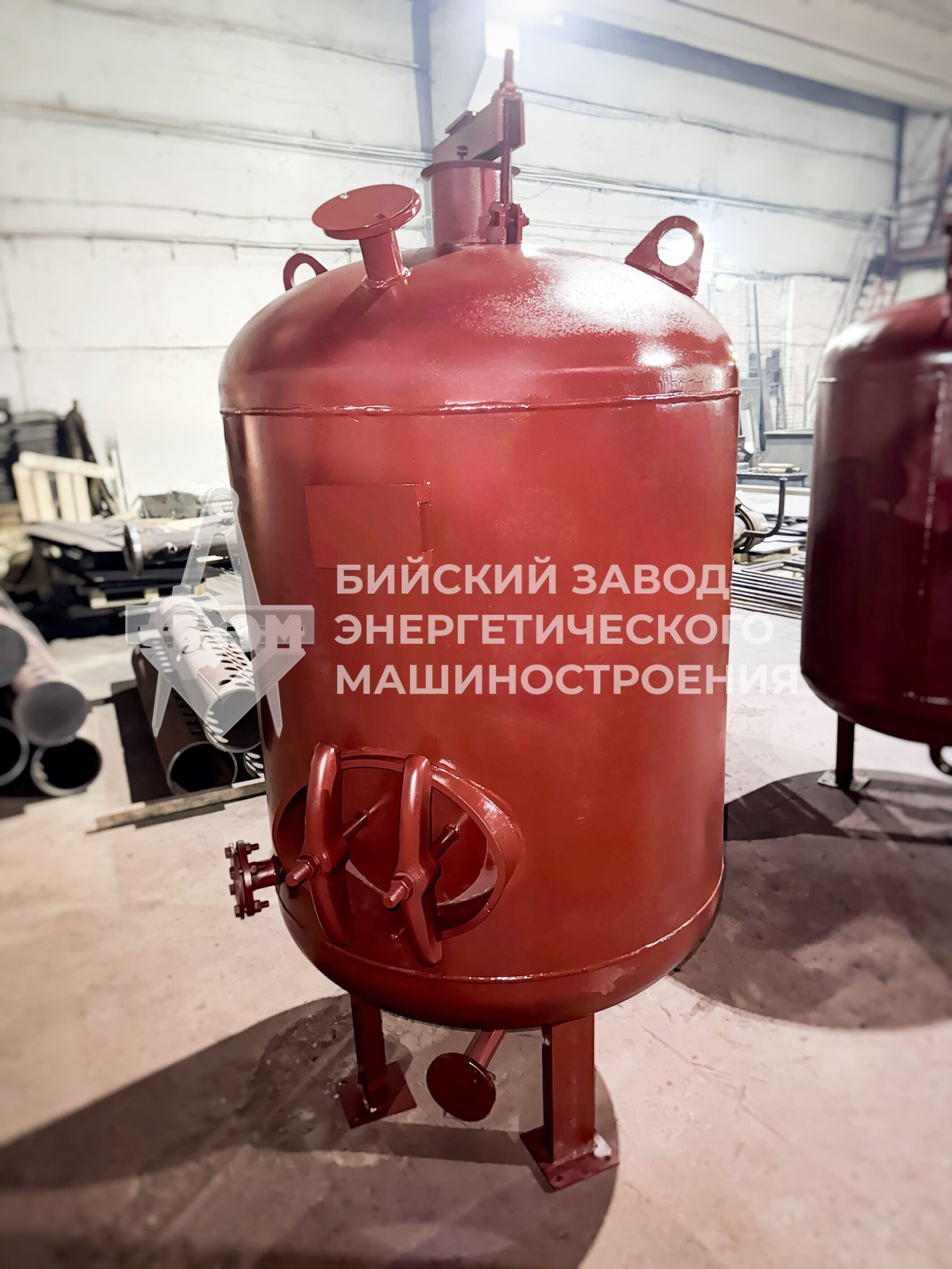 Партия солерастворителей С-1,0-1,0 производства БЗЭМ перед отгрузкой заказчику