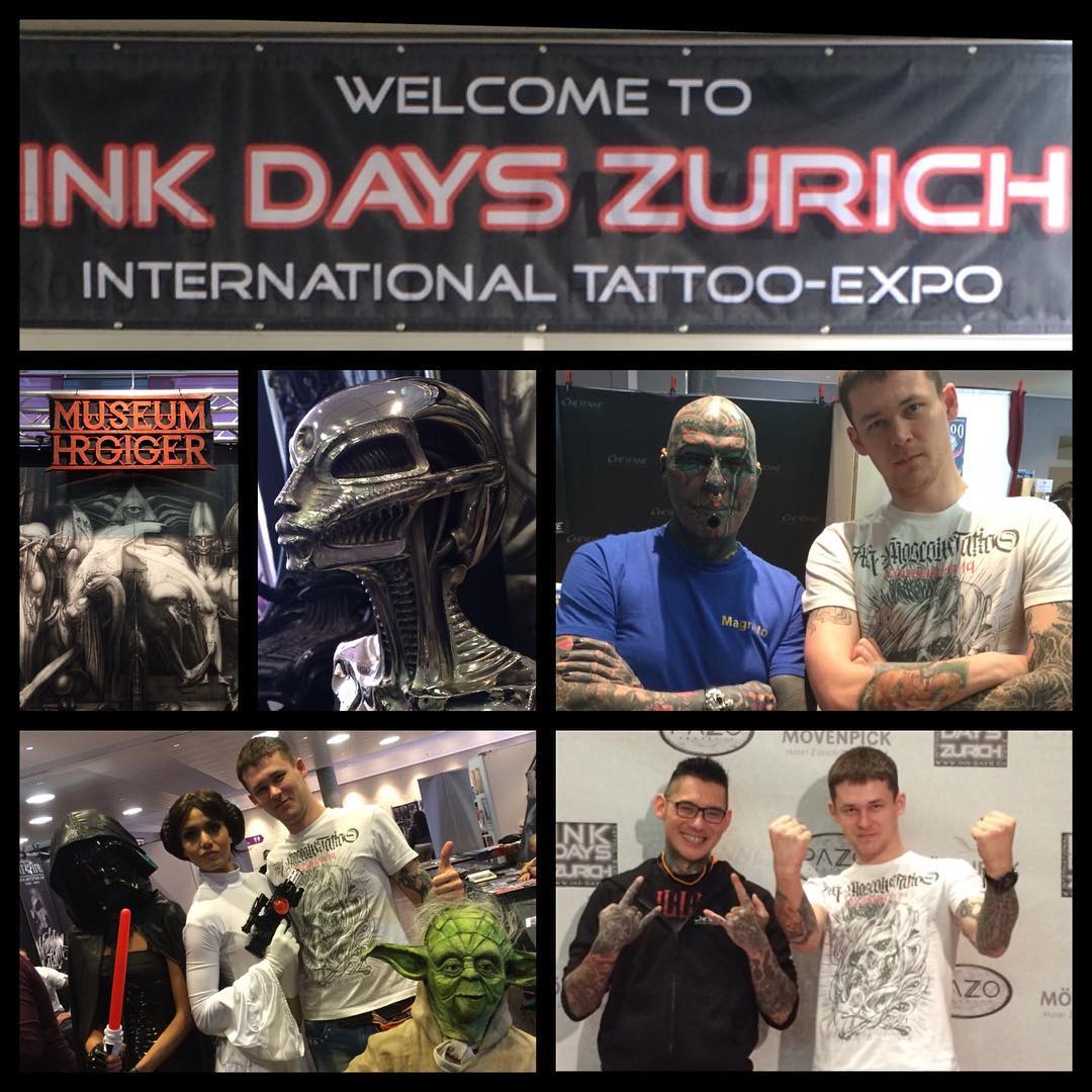 Ink Days Zurich and  Giger Museum