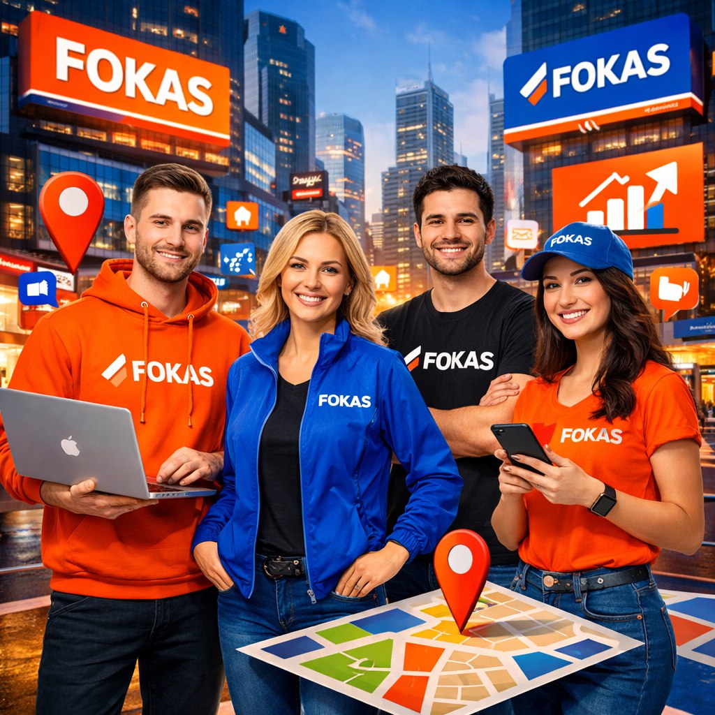 агентство FOKAS продвижение в картах
