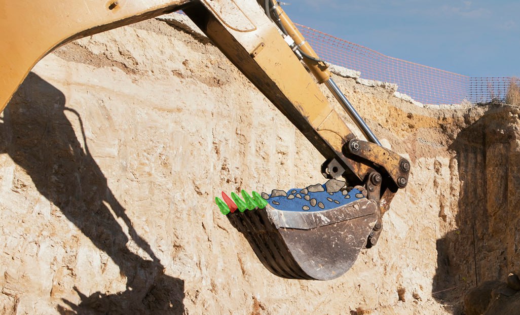 Excavator Bucket Tooth Monitoring