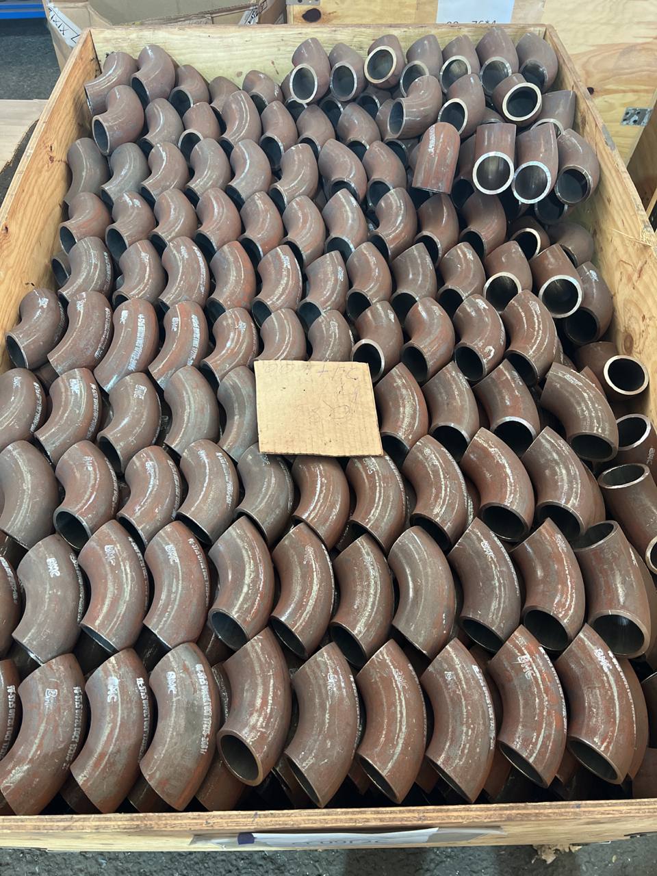 Отгрузка отводов ду 57 09г2с