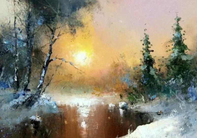 Утро в лесу 
