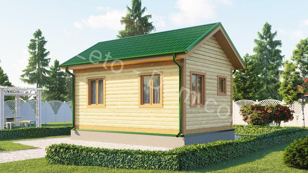 дом из бруса