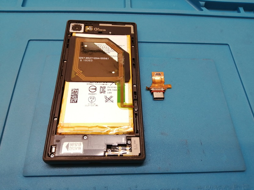 Замена нижней sony