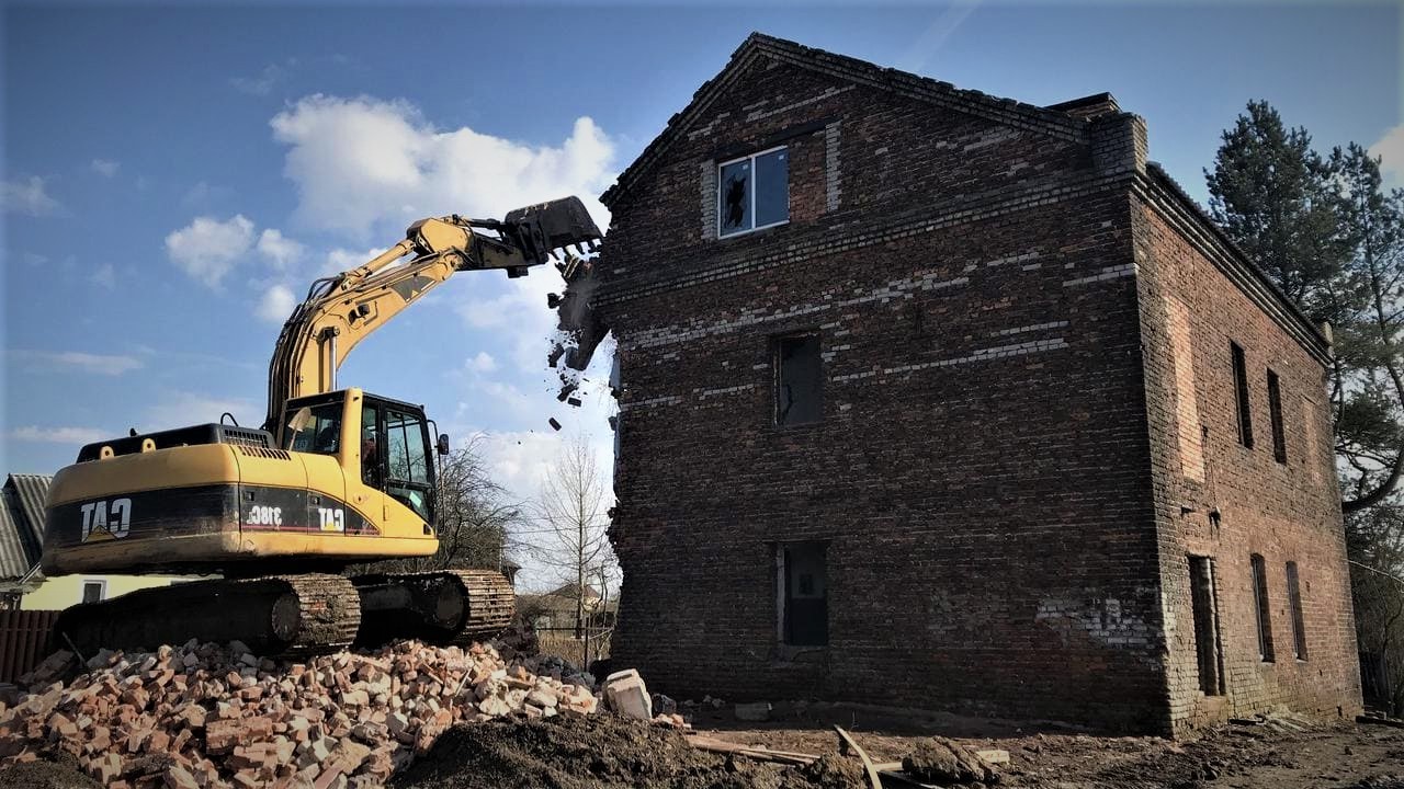 Демонтаж зданий (от 909 руб) в Москве. Дешево - ГК 