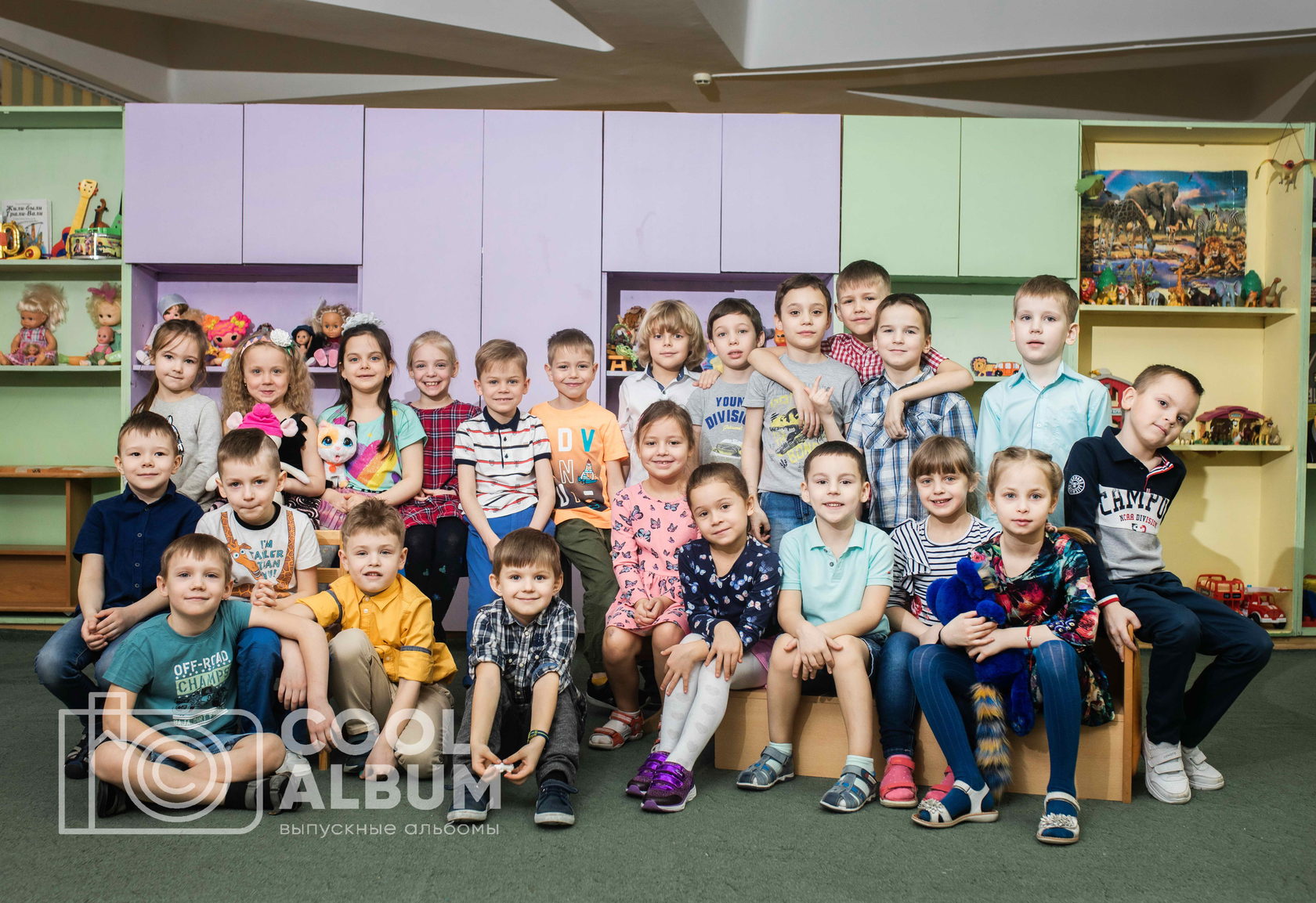 Фотосессия выпускников садик в Москве