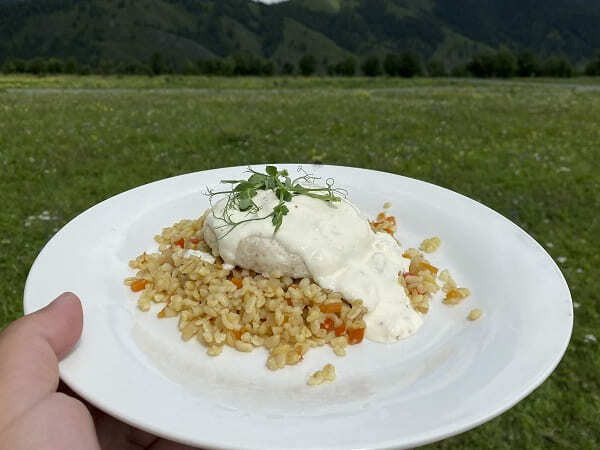 Семейный лагерь питание