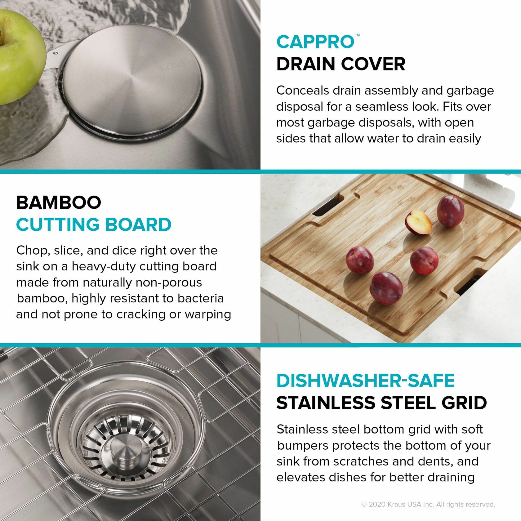 Кухонна мийка Kraus KWU111-17 - изображение 12