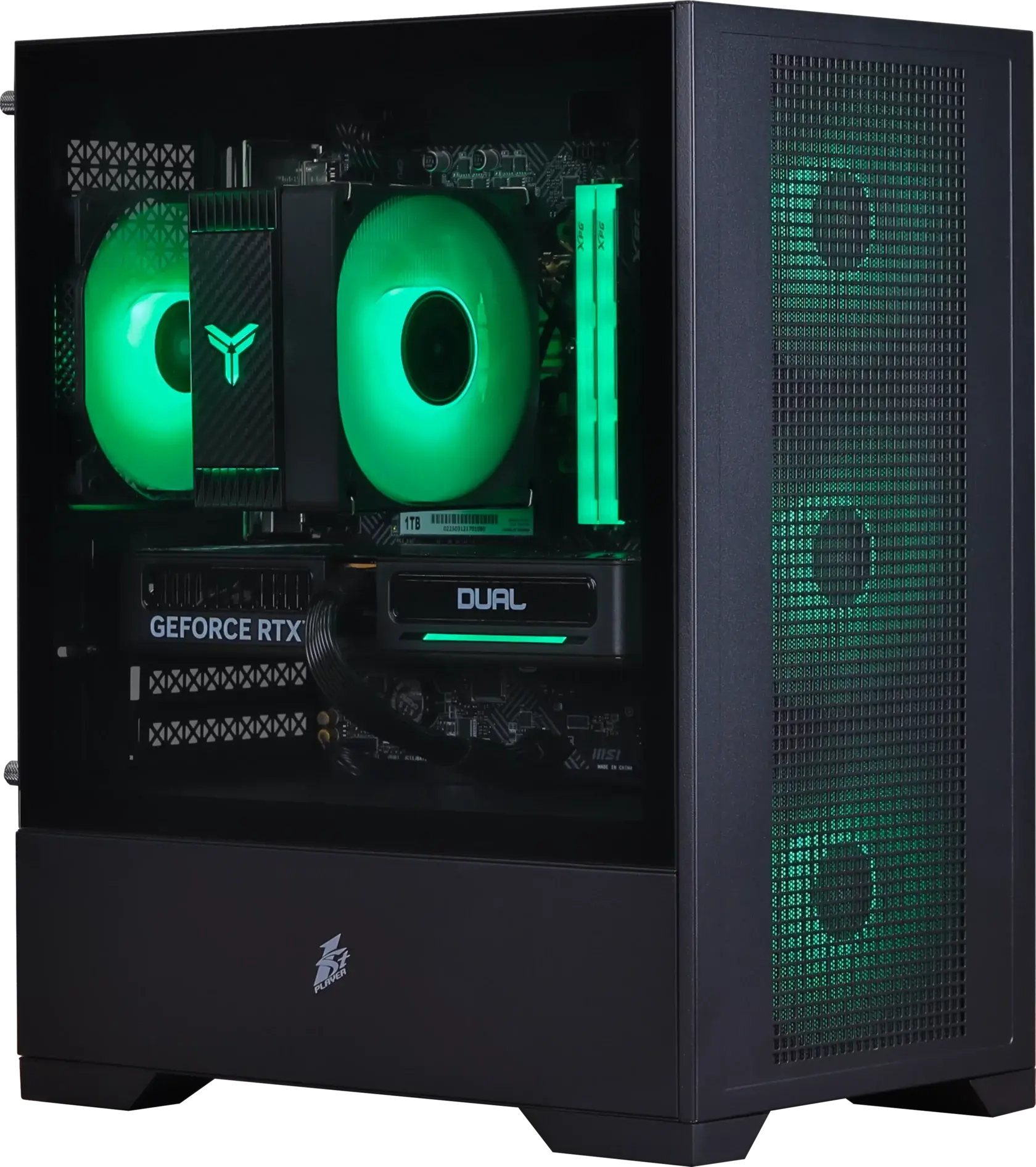 Игровой ПК NTEL I5-12400F NVIDIA RTX 5050 чёрный