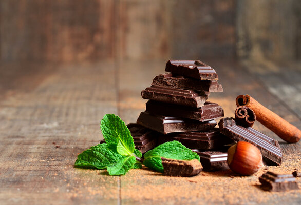 Ментов шоколад с кафява захар Пасифлора