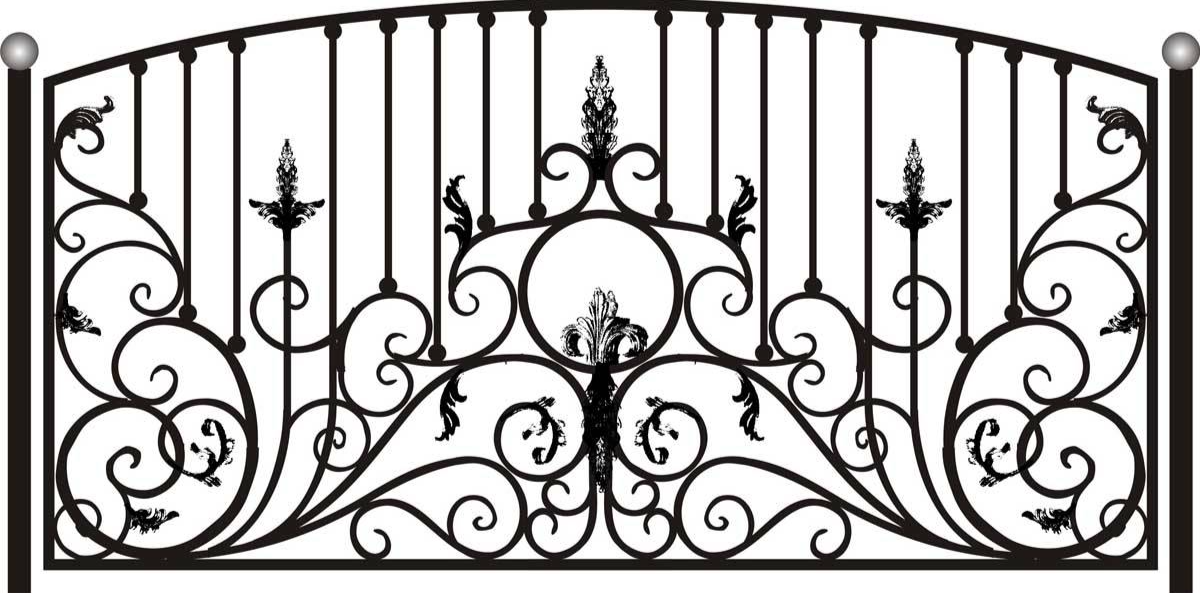 Кованые заборы
