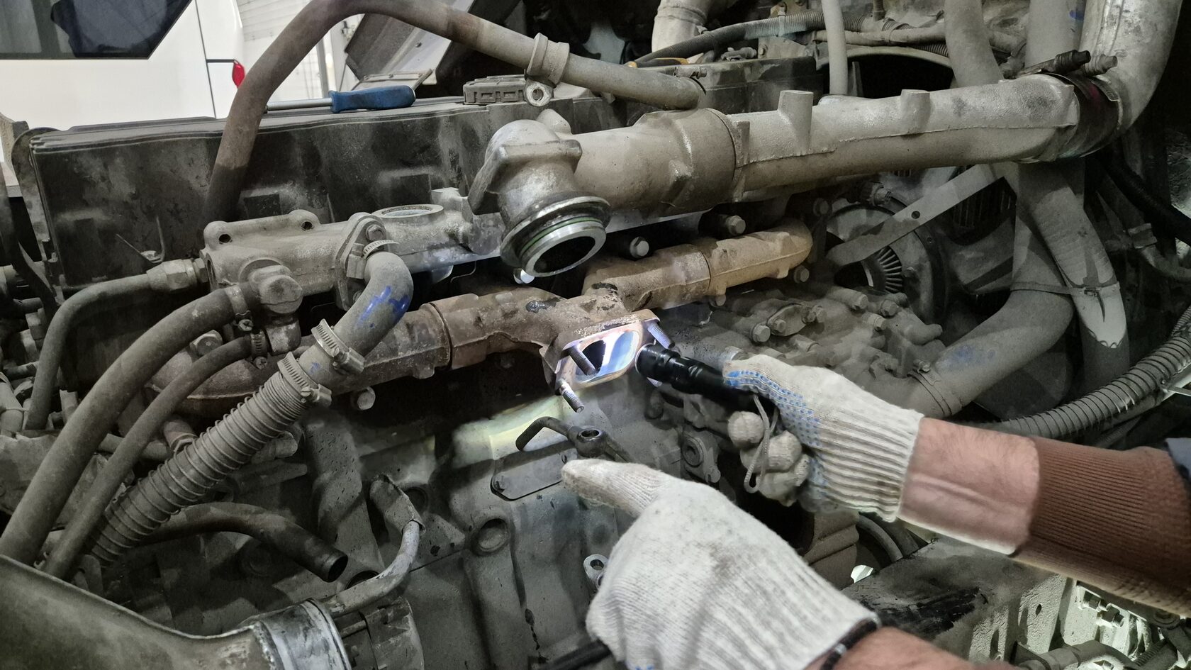 Ремонт двигателя МАЗ