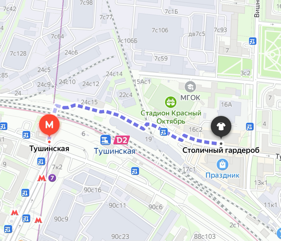 Карта секондов москва