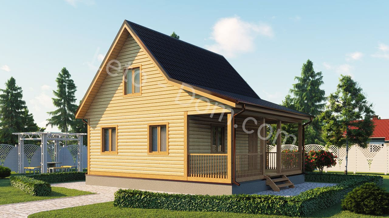 дом из бруса