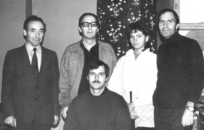 Владимир Ягов с коллегами