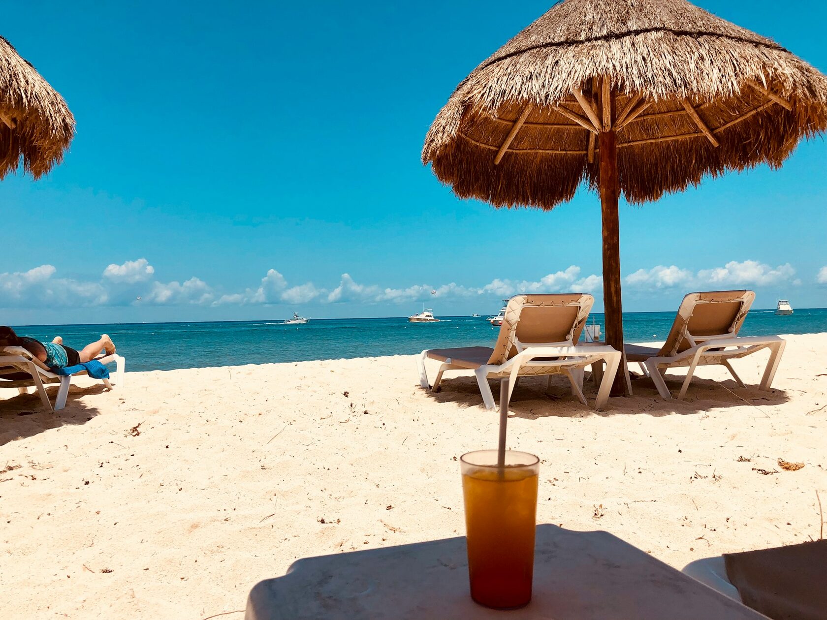 Travel consultant helping clients