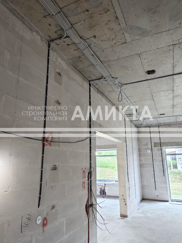 Монтаж электроснабжения для дома в Лужском районе