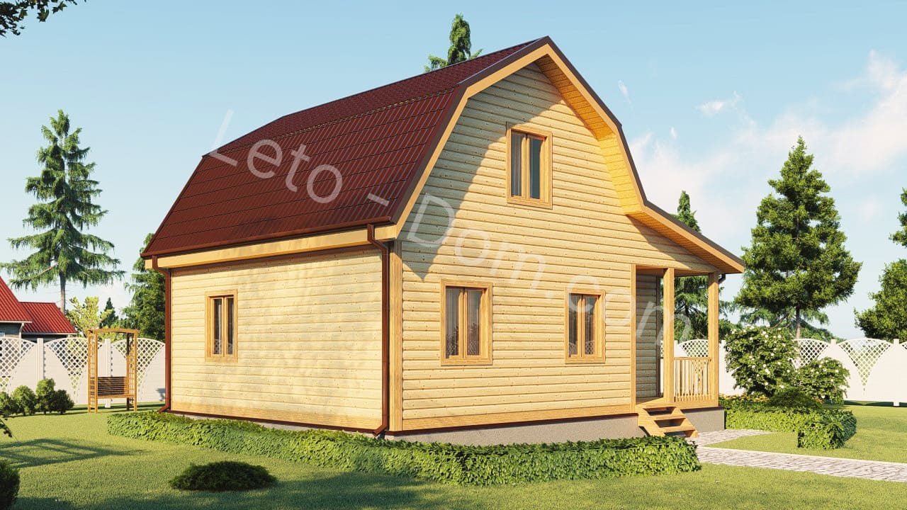 дом из бруса