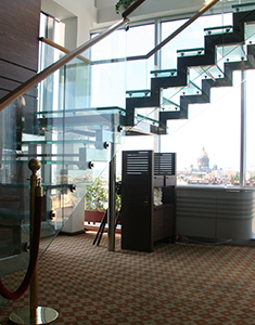 Стеклянные декоративные вставки фото