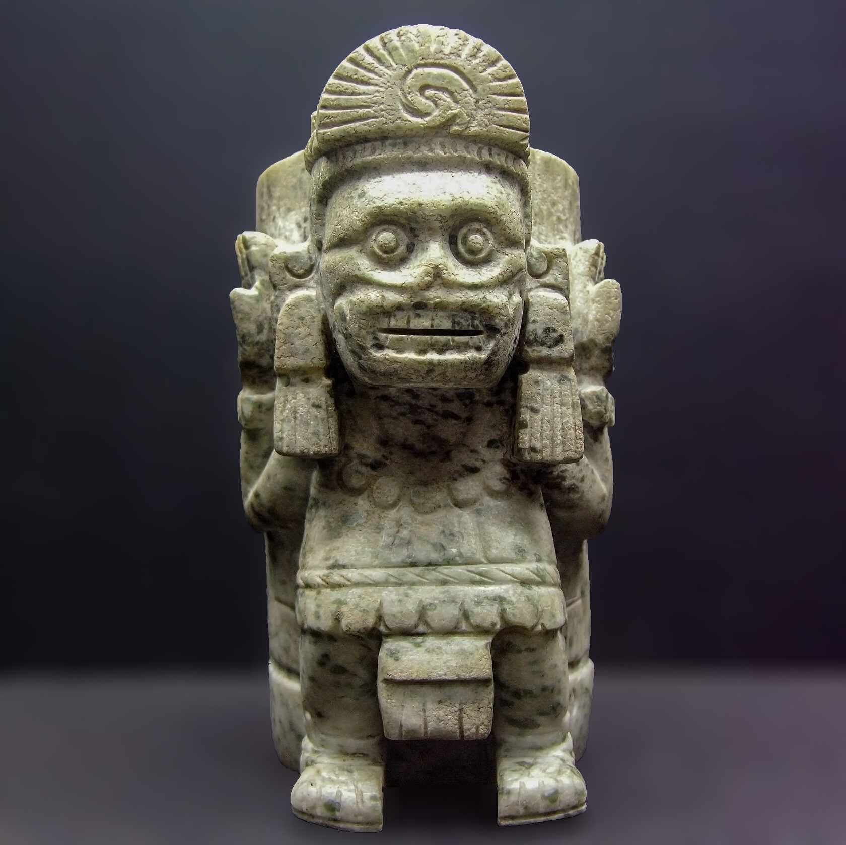 Миктлантекутли. Ацтеки, примерно 1500 гг. н.э. Коллекция Museo del Templo Mayor, Mexico.