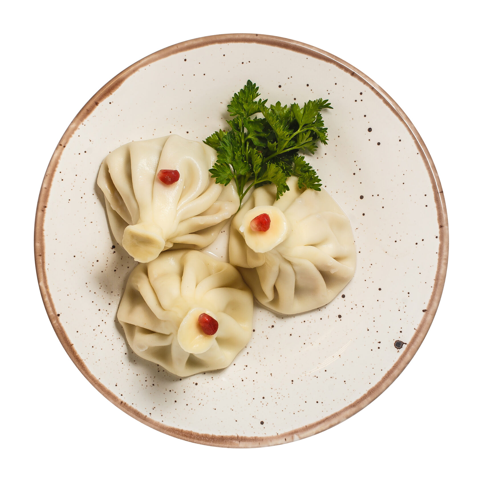 Хинкали с говядиной и свининой