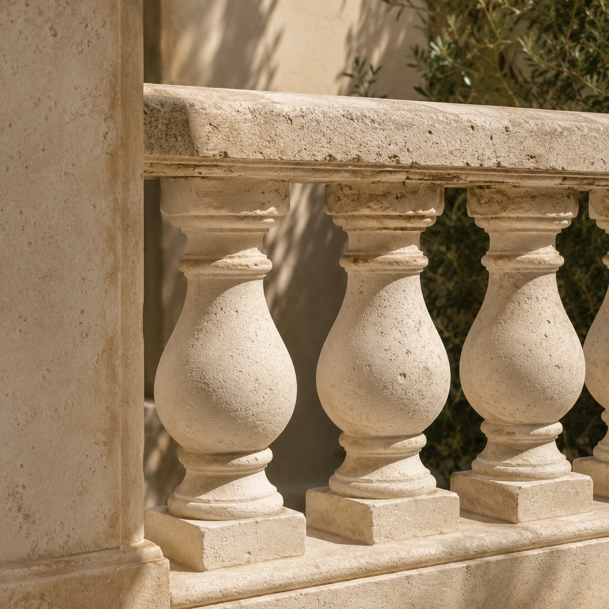 Limestone material detail