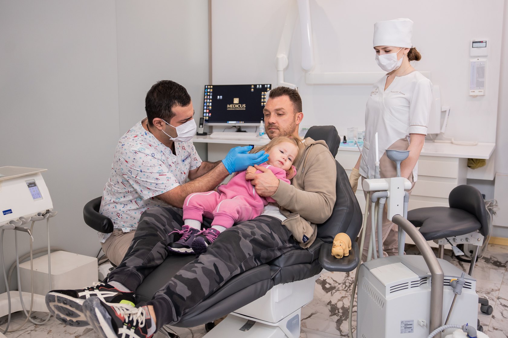 Фотография приёма из архива MEDICUS