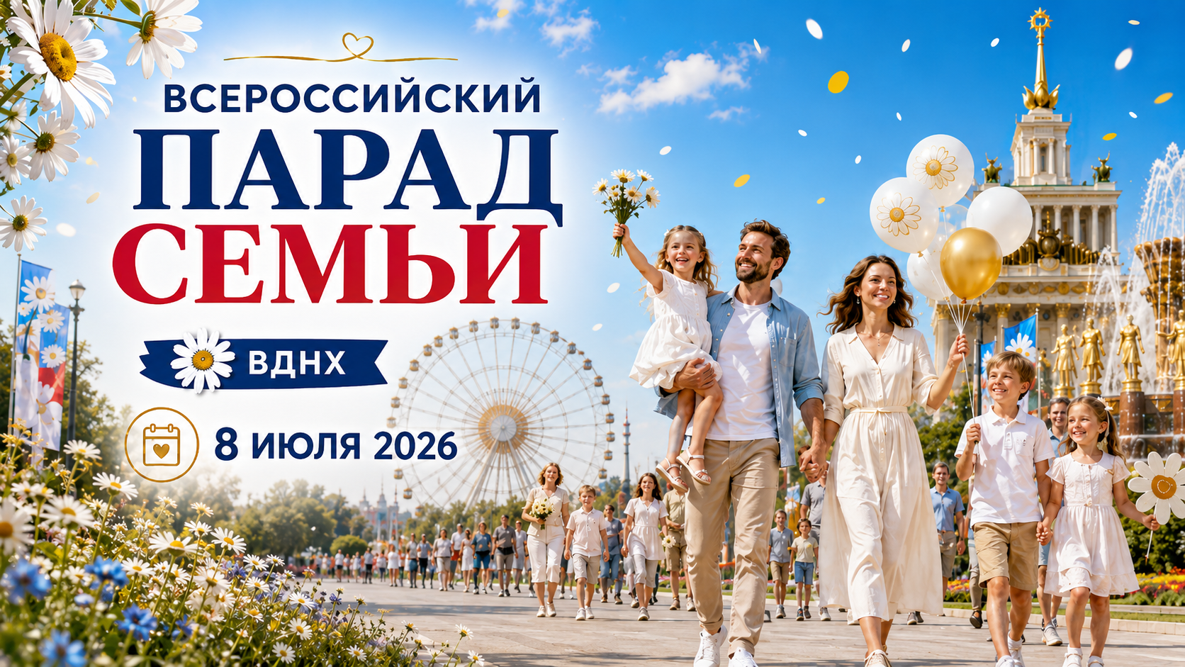 Всероссийский парад семьи на ВДНХ