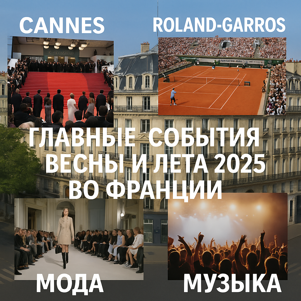 Афиша Парижа в 2025