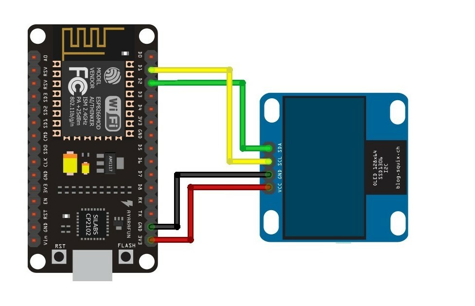 Подключение 1 77 дисплея к esp8266 Сценарий Урока НТО. В ритме пульса