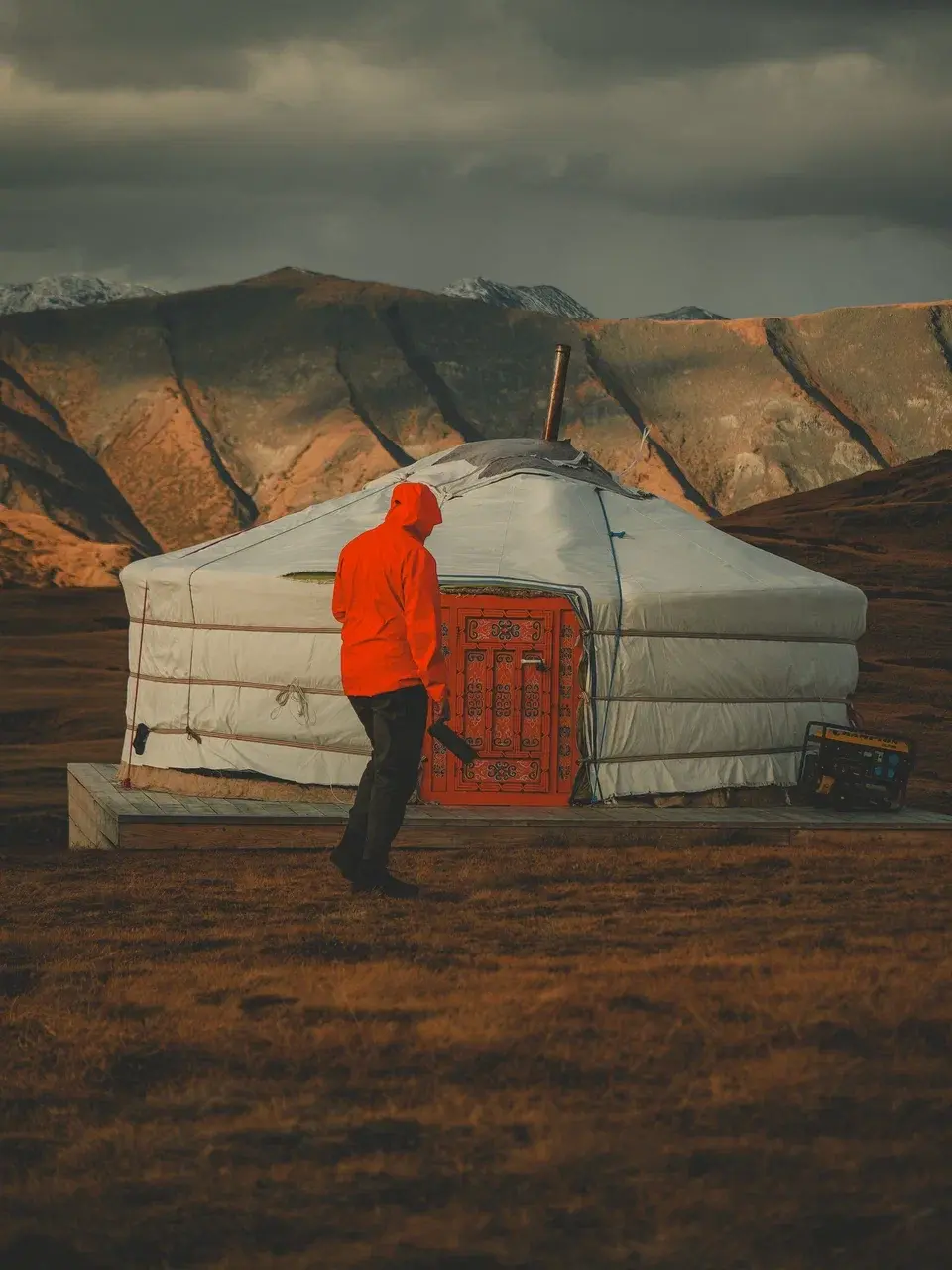 Юрты на Алтае