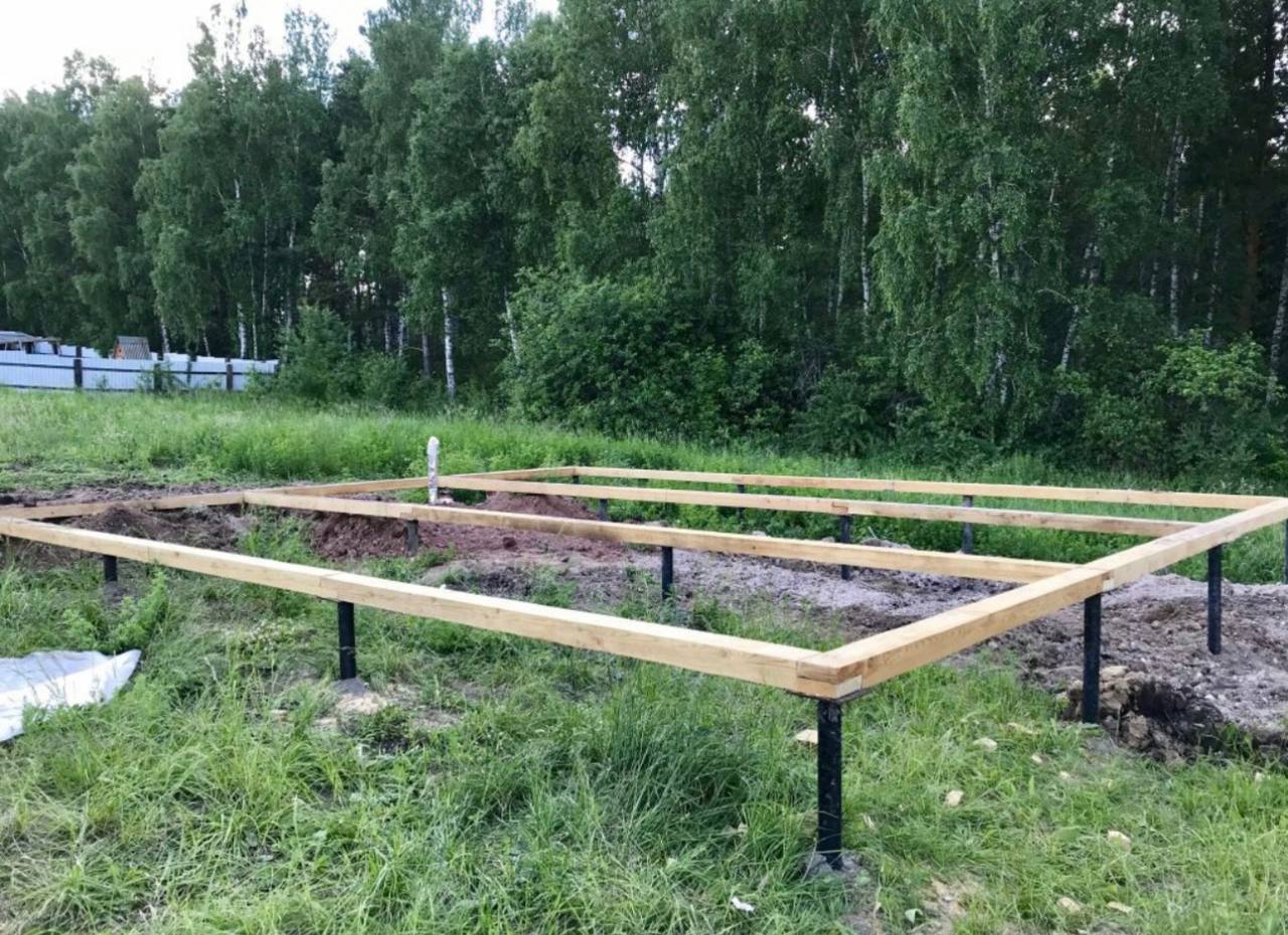 Динская модульный дом фундамент